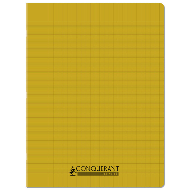 3020120226927 - CAHIER PP RECYCLÉ 24X32 96P SÉYÈS JAUNE