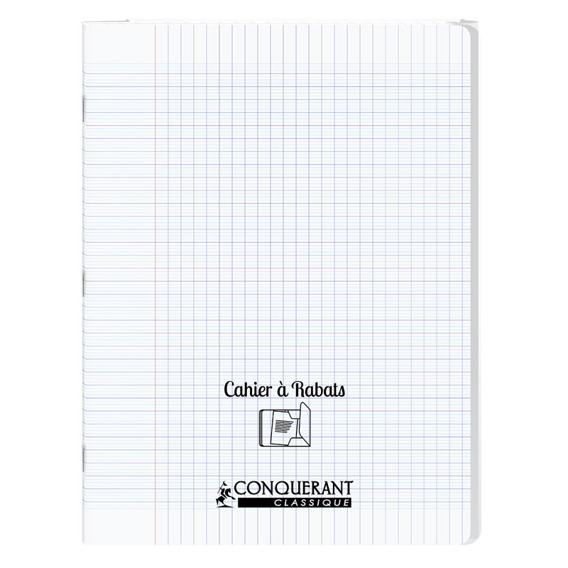 - CAHIER À RABATS PP 24X32 48P SÉYÈS INCOLORE