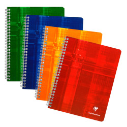 3329680687217 - CLAIREFONTAINE CAHIER 17X22 100P SÉYÈS 90G RELIURE INTÉGRALE