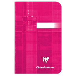 3329680635928 - CLAIREFONTAINE CARNET PIQURE 9X14 96P 5X5 90G