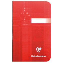 3329680635928 - CLAIREFONTAINE CARNET PIQURE 9X14 96P 5X5 90G
