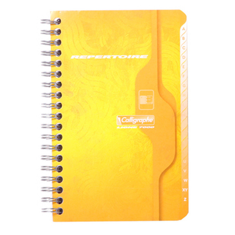 3210330002415 - REPERTOIRE RELIURE INTEGRALE 11X17 100P 5X5 70G
