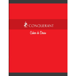 3020120000404 - CAHIER DESSIN 17X22 16P UNI 90G