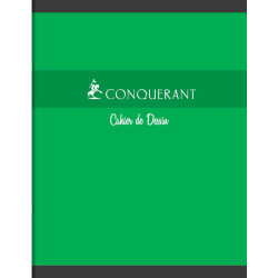 3020120000404 - CAHIER DESSIN 17X22 16P UNI 90G
