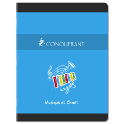 3020120005638 - CAHIER MUSIQUE 17x22 48P SÉYÈS/PORTÉE