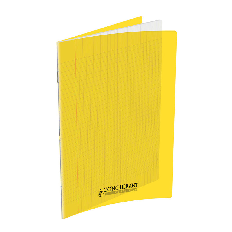 3045052604810 - CAHIER PP JAUNE 24X32 60P SÉYÈS 90G PIQURE