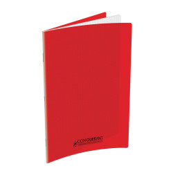 3020120208084 - CAHIER PP ROUGE 24X32 60P SÉYÈS 90G PIQURE