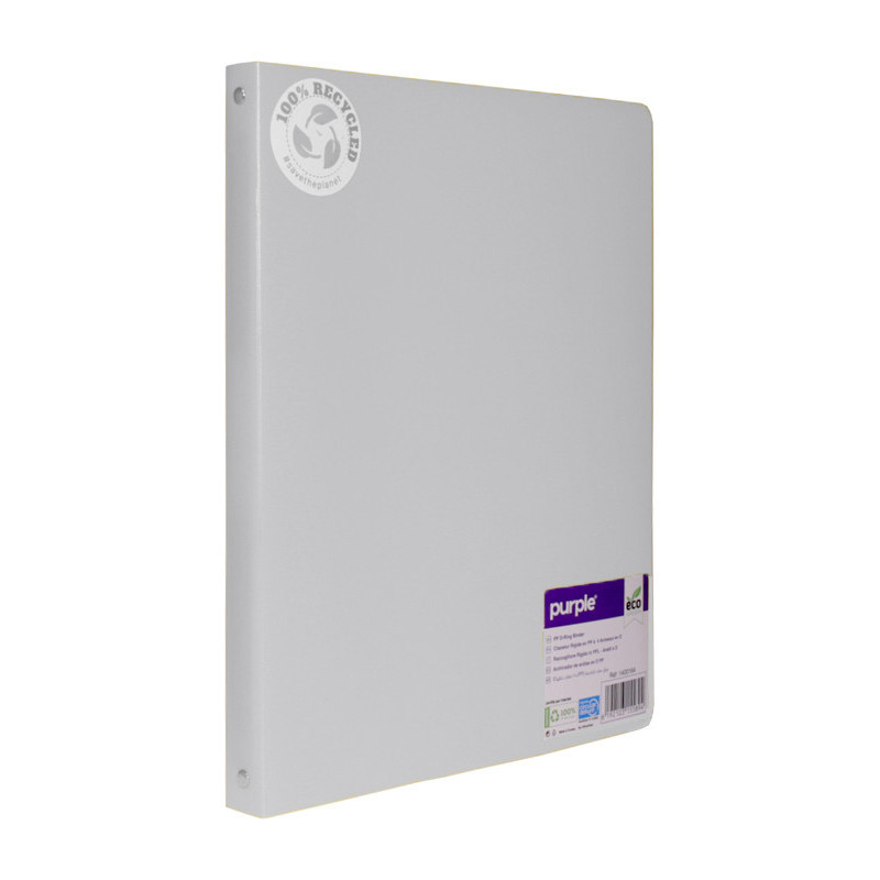 6192103184566 - ECO-GREEN CLASSEUR PP RECYCLE 32X25 D20 COLORIS GRIS