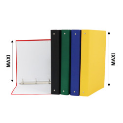 6192103142566 - CLASSEUR CARTON A4+ D40 COLORIS ASSORTIS