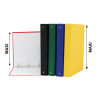 6192103142566 - CLASSEUR CARTON A4+ D40 COLORIS ASSORTIS