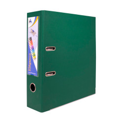 - CLASSEUR A LEVIER DOS 75MM PP EXTERIEUR / PP INTERIEUR VERT