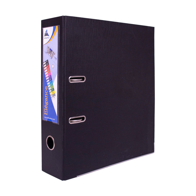 6192103139191 - CLASSEUR A LEVIER DOS 75MM PP EXTERIEUR / PP INTERIEUR NOIR