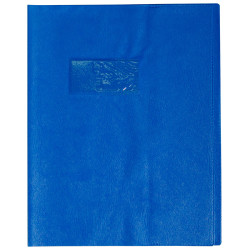 3210330720029 - PROTÈGE-CAHIER PLASTIQUE 17X22 OPAQUE BLEU