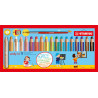 4006381484107 - WOODY 18 CRAYONS COLORIS ASSORTIS