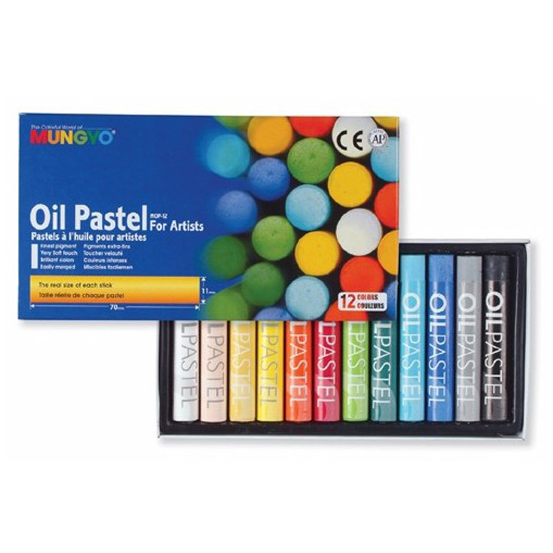 8804819013037 - MUNGYO 12 PASTEL COLORIS ASSORTIS