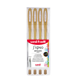 3296280023472 - SIGNO 4 ROLLERS MÉTALLISÉS OR
