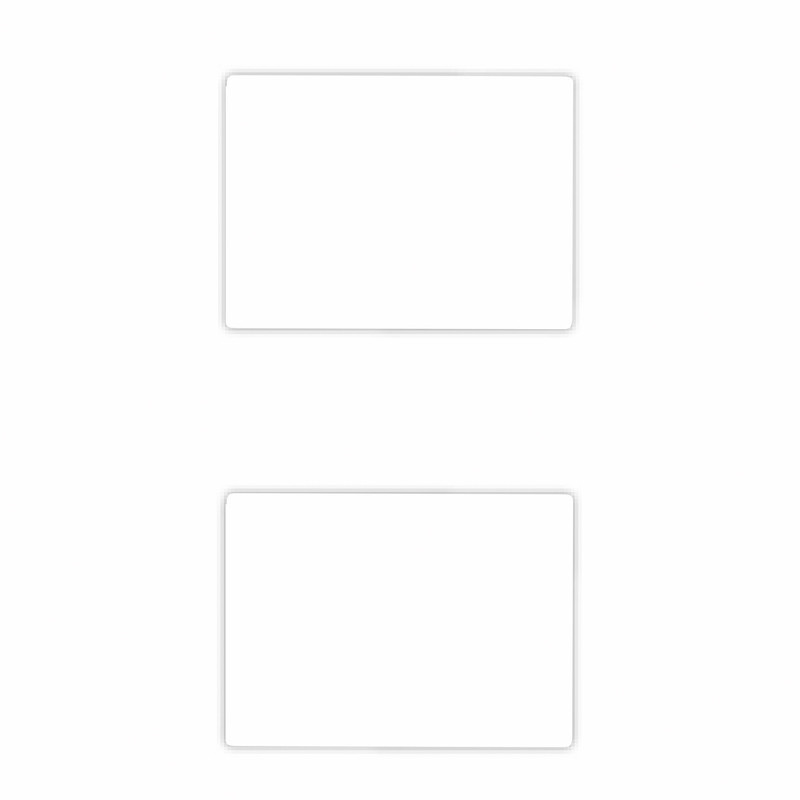 3701254710475 - 12 ÉTIQUETTES AIMANTÉES EFFAÇABLES 63,5X72MM