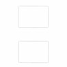 3701254710475 - 12 ÉTIQUETTES AIMANTÉES EFFAÇABLES 63,5X72MM