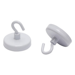 3700773321636 - 2 CROCHETS DE SUSPENSION MAGNÉTIQUES Ø36MM