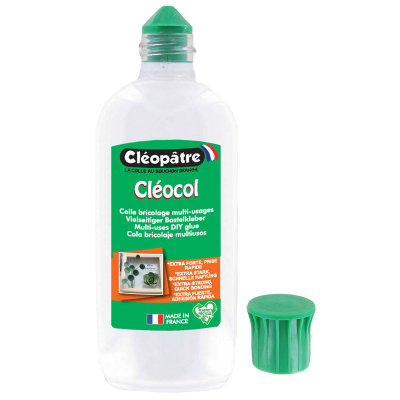 3134727081251 - CLEOCOL COLLE VINYLIQUE FLACON 100GR AVEC EMBOUT PRECISION