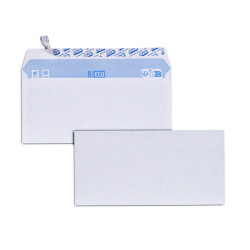 3020121680827 - 50 ENVELOPPES BLANCHES 110X220MM