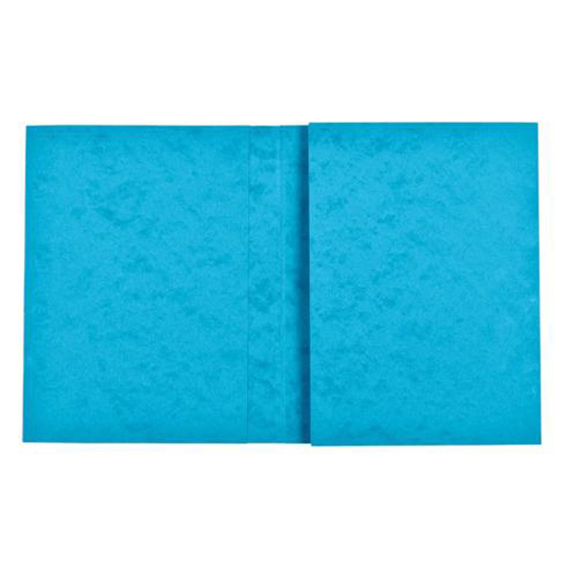 1 PROTEGE-CAHIER CARTON 24X32 2 RABATS 265GR  BLEU