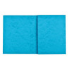 1 PROTEGE-CAHIER CARTON 24X32 2 RABATS 265GR  BLEU