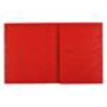 1 PROTEGE-CAHIER CARTON 24X32 2 RABATS 265GR ROUGE