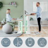 BUREAU ASSIS DEBOUT COMPACT ELECTRIQUE