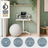 1 BUREAU ASSIS DEBOUT COMPACT MANUEL