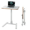 1 BUREAU ASSIS DEBOUT PLIABLE
