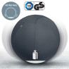 1 BALLON D'ASSISE LESTE GRIS FONCE 55CM