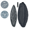 1 BALLON D'ASSISE LESTE GRIS FONCE 55CM