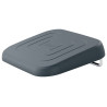 1 REPOSE-PIEDS PLASTIQUE COLORIS GRIS
