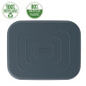 1 REPOSE-PIEDS PLASTIQUE COLORIS GRIS
