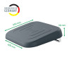 1 REPOSE-PIEDS PLASTIQUE COLORIS GRIS