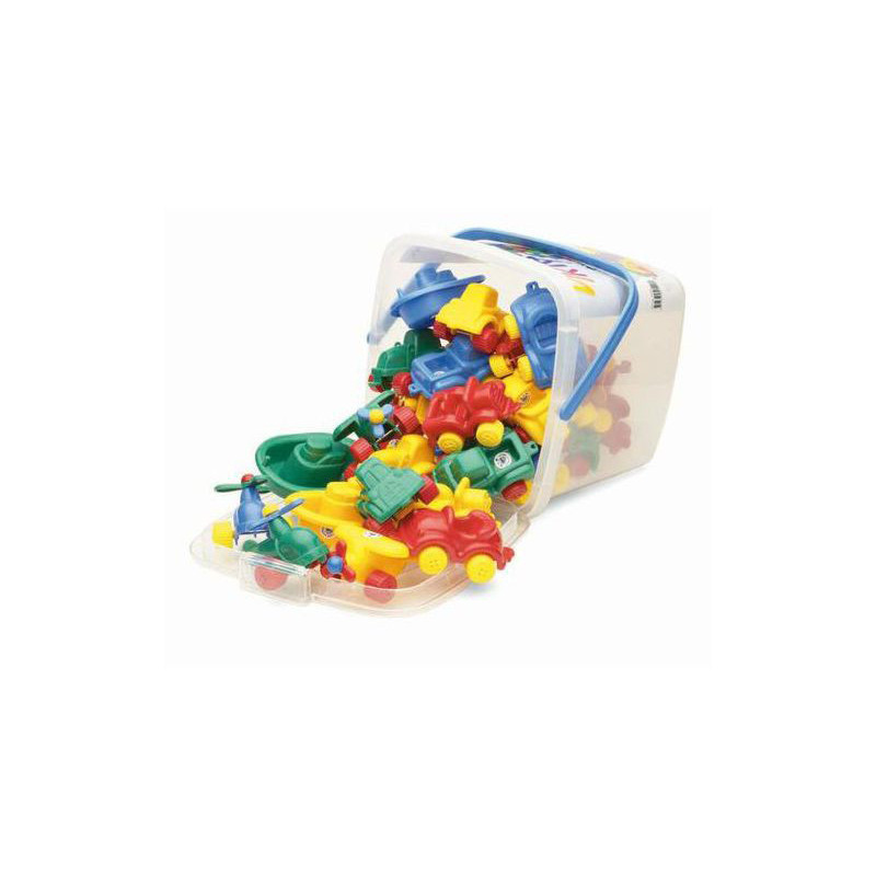 7317670411207 - 1 SEAU 20 VEHICULES MINI CHUBBIES