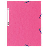 10 CHEMISES ÉLASTIQUE 3 RABATS CARTE COLORIS PASTELS