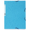 10 CHEMISES ÉLASTIQUE 3 RABATS CARTE COLORIS PASTELS