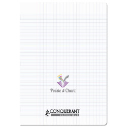 CAHIER POÉSIE ET CHANT PP 21X29,7 48P SÉYÈS/UNI 90G PIQURE