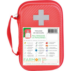 3760098253258 - TROUSSE DE SECOURS UNIVERSELLE 1 À 5 PERSONNES