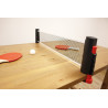 4027608008708 - FILET ET POTEAUX TENNIS DE TABLE PORTABLE