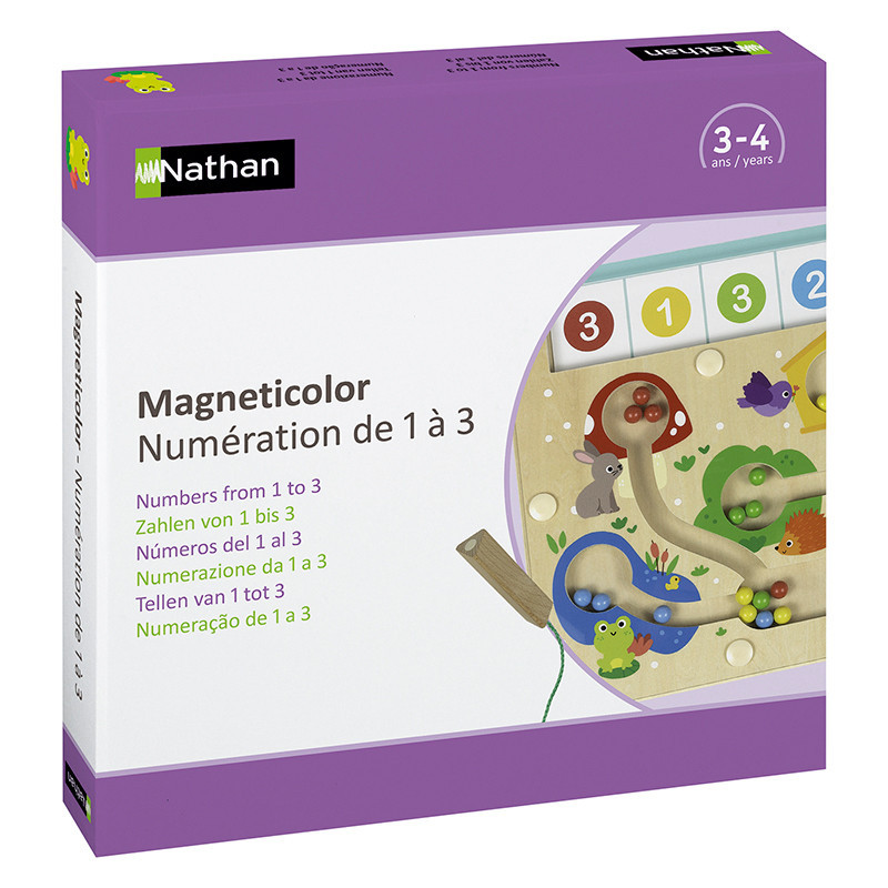 3133099117650 - MAGNETICOLOR NUMERATION DE 1 A 3