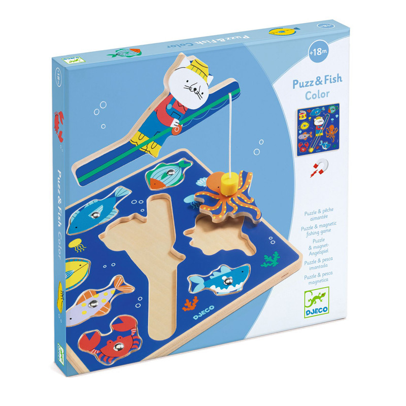 3070900010802 - 1 PUZZLE FISH COLOR