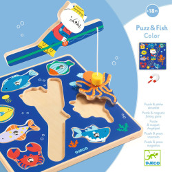 3070900010802 - 1 PUZZLE FISH COLOR