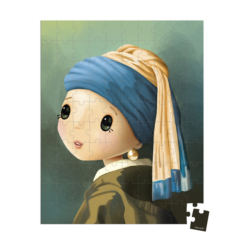 3700217325510 - PUZZLE INSPIRE DE VERMEER - 100 PCS