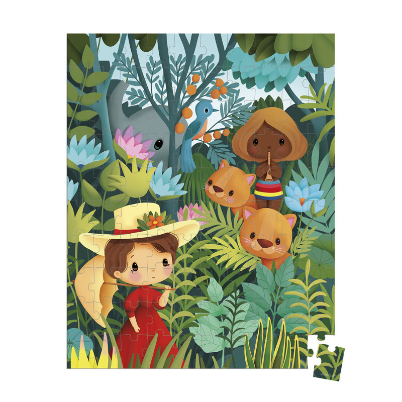 3700217325503 - PUZZLE INSPIRE DE ROUSSEAU - 100 PCS