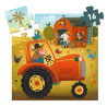 3070900072756 - 1 PUZZLE LE TRACTEUR 16 PIECES