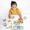 - PUZZLE LA MAISON 24 PIECES + 32 CARTES ILLUSTREES