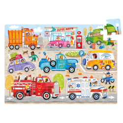 - 1 PUZZLE LES VEHICULES